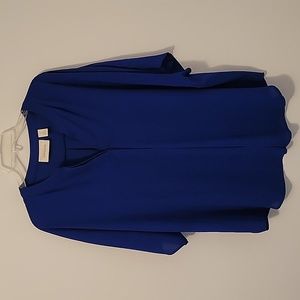 Chico's Dark Blue Lightweight Blouse, Size 3